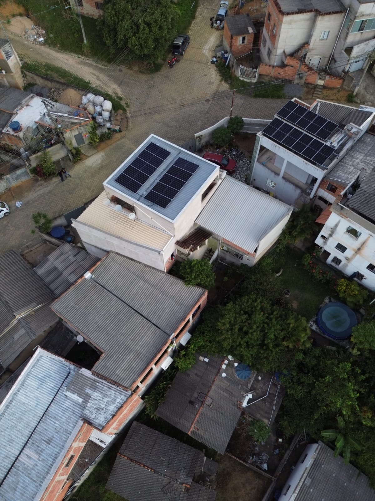 Residência urbana com laje